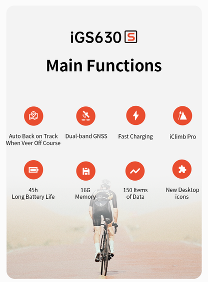 iGS630S Cycling Computer